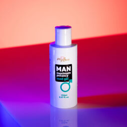 Интимный гель-лубрикант для мужчин - MyLove Man Maximum Potency Med Gel, 150 мл