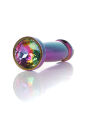 Металлический анальный плаг в виде пениса Boys Series - Jewellery Multicolour Penis PLUG ( размер S ), BS6400141