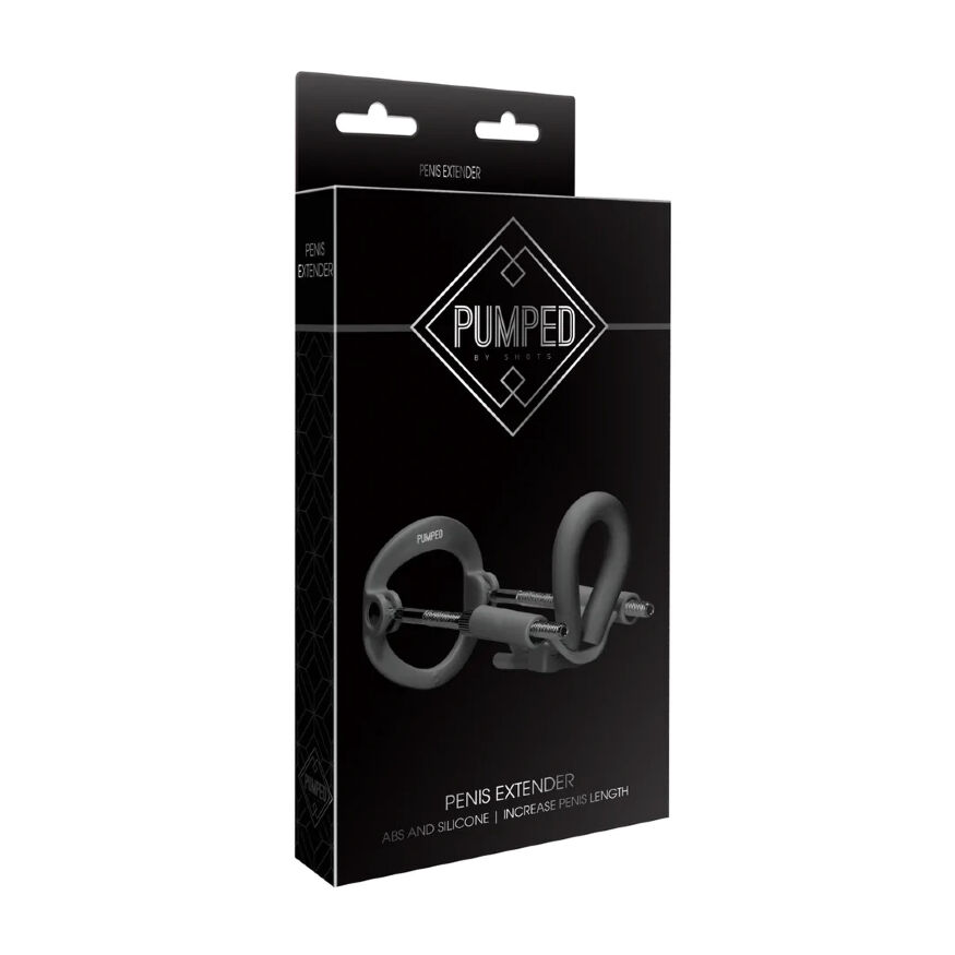 Пристрій для збільшення члена (Екстендер) - Pumped Penis Extender Black