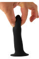 Фаллоимитатор Термоактивный SOLID LOVE 5INCH BLACK