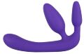 Женский страпон тройного действия - Triple Teaser Strapless Strap-On