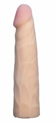 Насадка для страпону тілесна EGZO Ciberskin NSTR10 (18 см х 4 см)