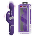 Вібромасажер із поступальним рухом серії Pretty Love - Coale Dark Purple