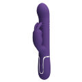 Вібромасажер із поступальним рухом серії Pretty Love - Coale Dark Purple