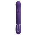 Вібромасажер із поступальним рухом серії Pretty Love - Coale Dark Purple