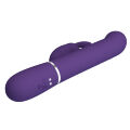 Вібромасажер із поступальним рухом серії Pretty Love - Coale Dark Purple