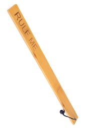Падл Fetish Tentation - Paddle Rule Me Bamboo, упакований у ПЕ пакет