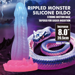 Фэнтезийный фаллоимитатор - Power Monsters Void Python, 20.5 см