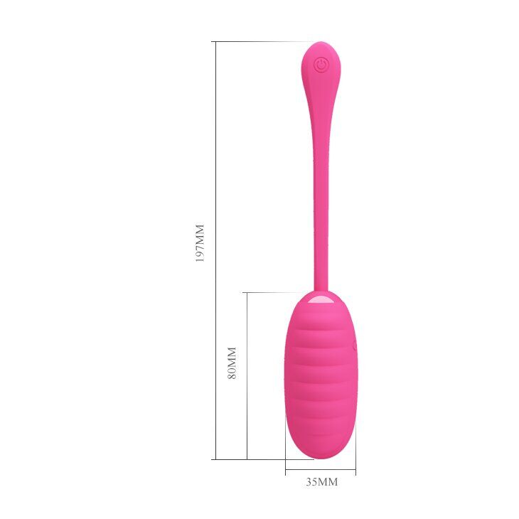 Віброяйце серії Pretty Love - Kirk EGG Pink, BI-014654-1