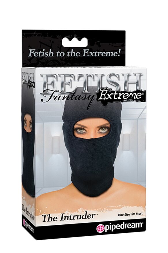Маска PipeDream Fetish Fantasy Extrem відкриті очі, бавовняна, чорна