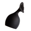 Насадка на микрофон с пупырышками Love Shop для стимуляции клитора, черная