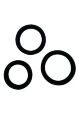 Набор эрекционных колец Alive Sensual Pleasure Rings черные