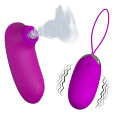 Виброяйце и клиторальный стимулятор - Pretty Love Orthus Multifunctional 2 in 1 Vibrator Purple