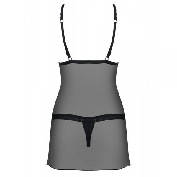 Cорочка Obsessive 865-CHE-1 chemise &amp; thong L\XL