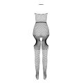 Бодистокинг с имитацией чулок Passion BS079 black