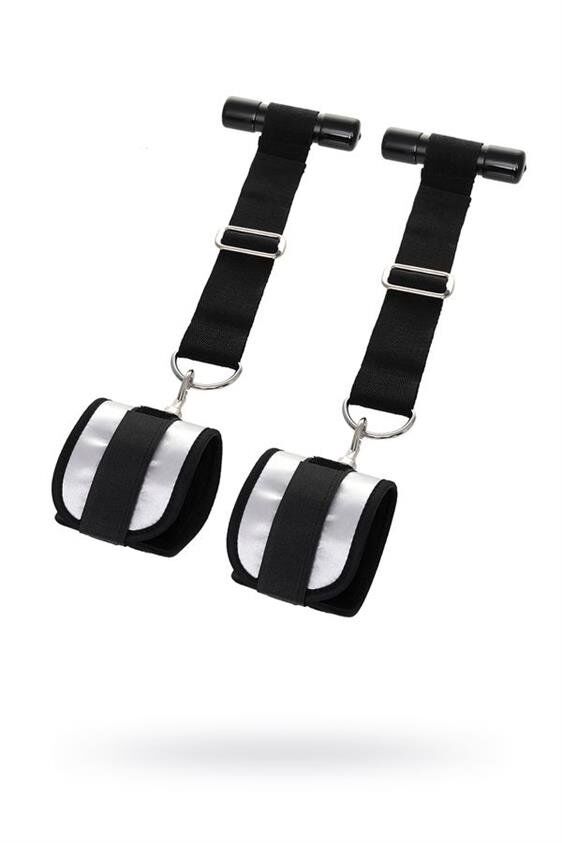 Фіксатори для рук - Anonymo hand clamps, polyester, silver, 23 cm
