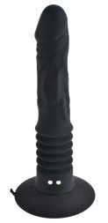 Анальный вибратор с пружинным эффектом Pipedream Elite Silicone Ass Fucker