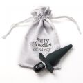 Анальная пробка Fifty Shades of Grey - Delicious Fullness Vibrating Butt Plug, 14х3,2 см