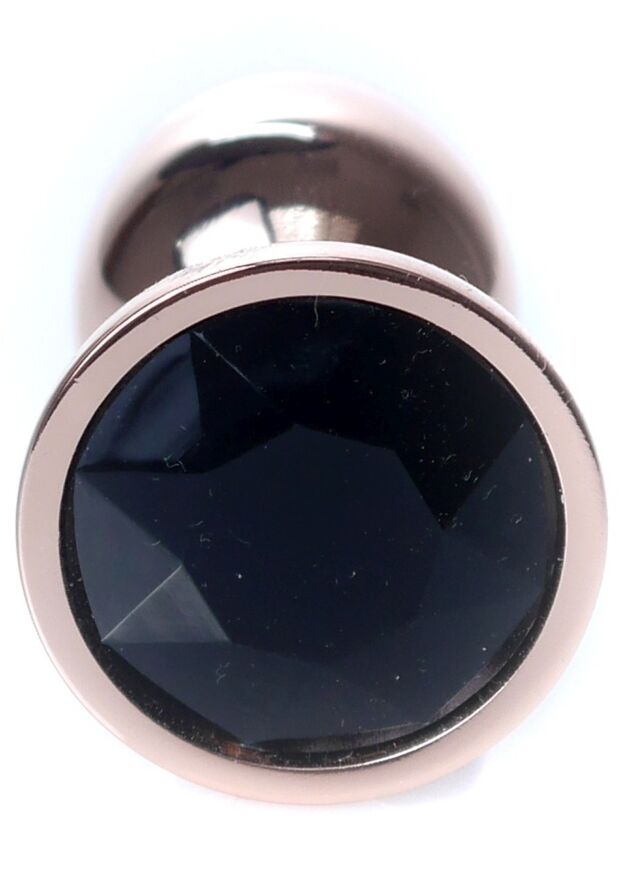 Анальная пробка Boss Series - Jewellery Red Gold PLUG Black S, BS6400111