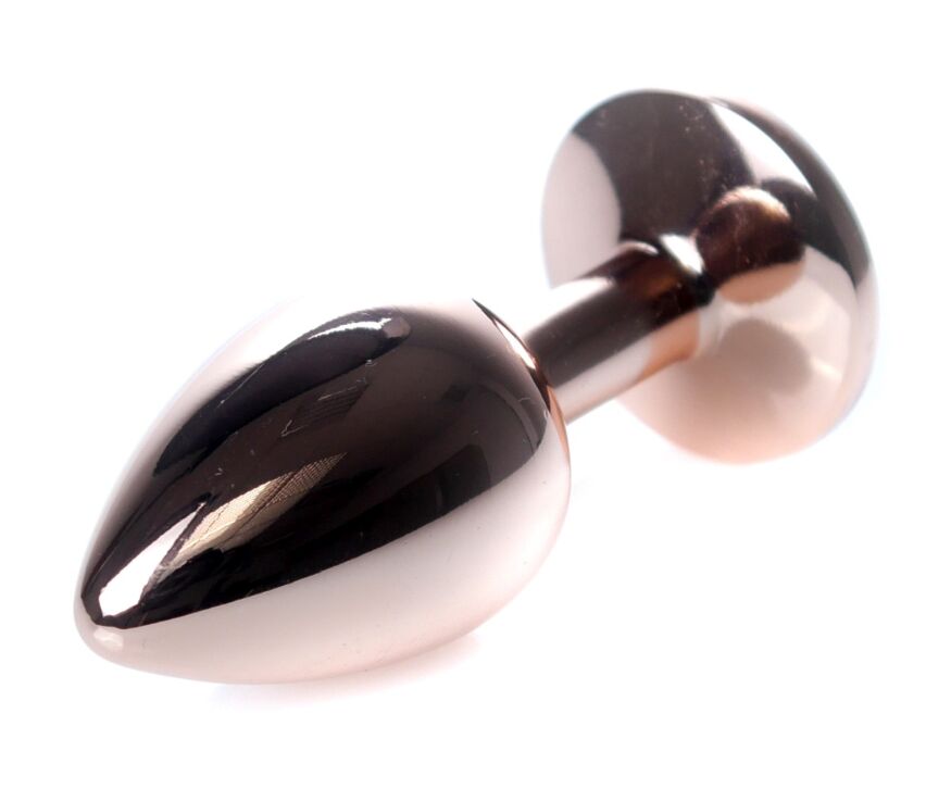 Анальная пробка Boss Series - Jewellery Red Gold PLUG Black S, BS6400111