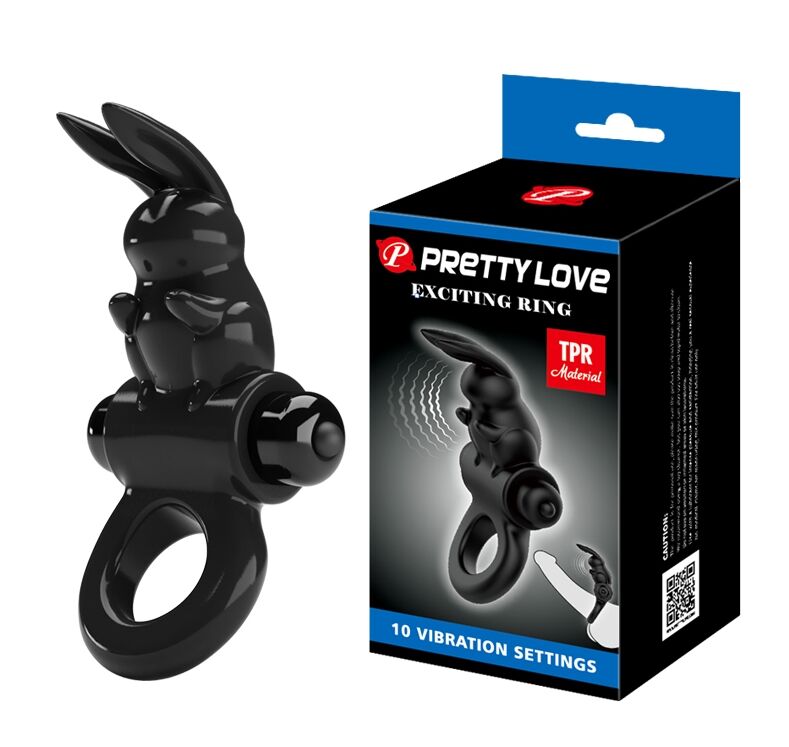 Эрекционное вибро кольцо Pretty Love - EXCITING RING, BI-210245