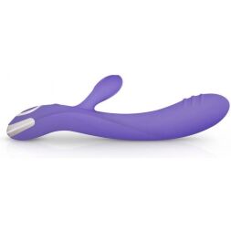 GVO006 Вибратор-кролик Fane Good Vibes Only, силиконовый, фиолетовый, 22 х 3.7 см