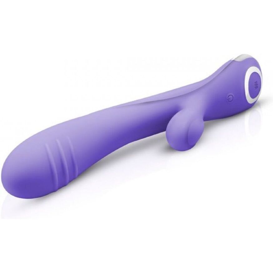 GVO006 Вибратор-кролик Fane Good Vibes Only, силиконовый, фиолетовый, 22 х 3.7 см