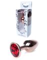 Анальна пробка - Jewellery Red Gold PLUG- Red