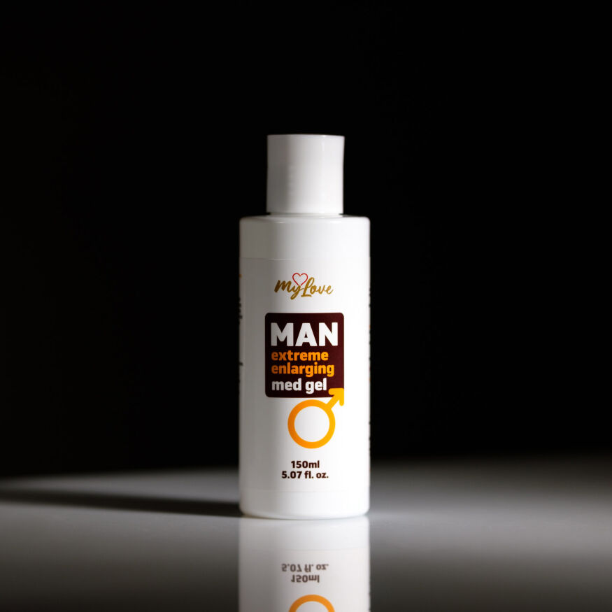Увеличивающий гель-лубрикант для мужчин - MyLove Man Extreme Enlarging Med Gel, 150 мл