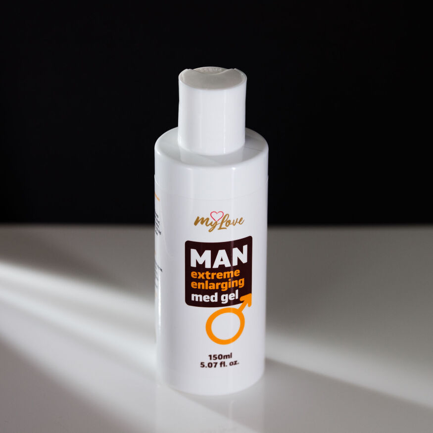 Увеличивающий гель-лубрикант для мужчин - MyLove Man Extreme Enlarging Med Gel, 150 мл
