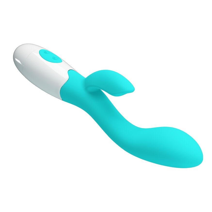 Вибромассажер серии Pretty Love - BRIGHTY light blue, BI-014174-A1