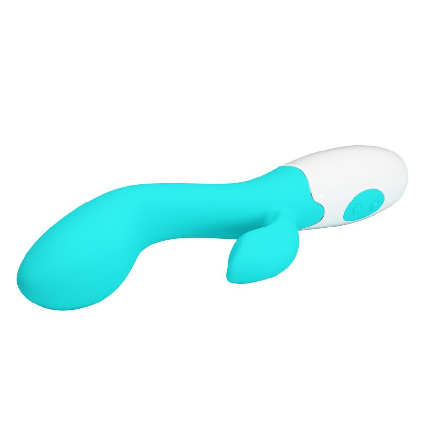 Вибромассажер серии Pretty Love - BRIGHTY light blue, BI-014174-A1