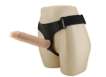 Страпон с гибким хребтом LyBaile Mildred Strap On Super Belt