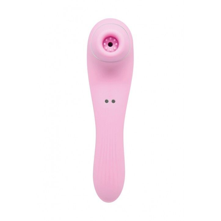 Вакуумный стимулятор с вибрацией Wooomy Smoooch Pink Clitoral Suction &amp; Vibration