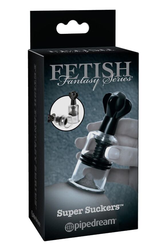 Помпы для сосков Pipedream Fetish Fantasy Series с вращающимся механизмом