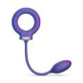 Ерекційне віброкільце з віброяйцем Hueman - Eclipse Anal Vibrator