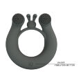 Эрекционное вибро кольцо Pretty Love - Master Ring GREY, BI-210324-1