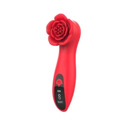 Роскошный вибратор для клитора в виде розы Loviss Tona Rose Vibrator, 9 режимов