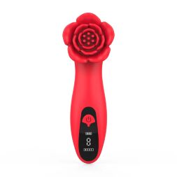 Роскошный вибратор для клитора в виде розы Loviss Tona Rose Vibrator, 9 режимов