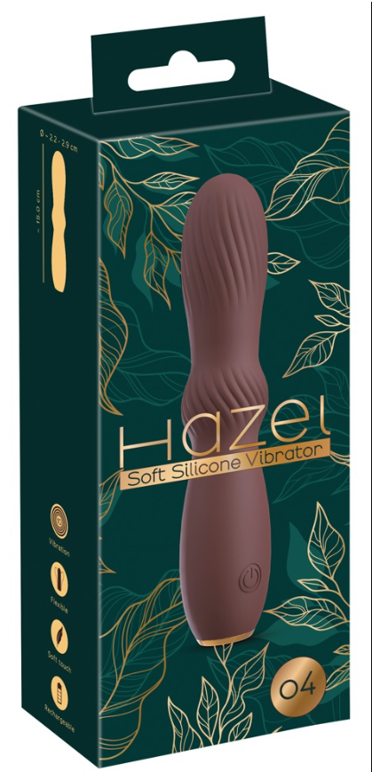 Вибратор  со стимулирующим валом с 10 режимами вибрации Hazel 04