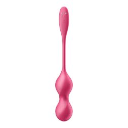 Вагінальні кульки з вібрацією Satisfyer Love Birds 2, що працюють від програми, рожеві