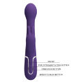 Вібромасажер із поступальним рухом серії Pretty Love - Dejon Dark Purple, BW-500014-2