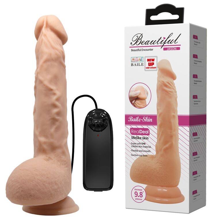 Вибратор на присоске " SEXTOY TOP PENIS " BW-008041Z