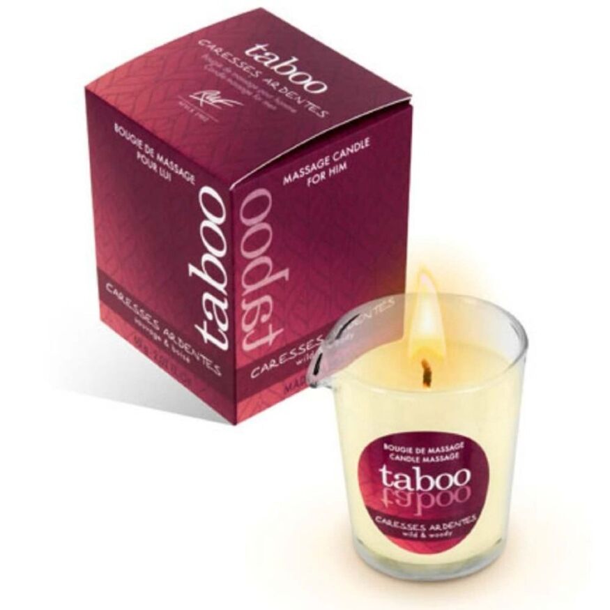 Масажна свічка Taboo caresses ardentes for men