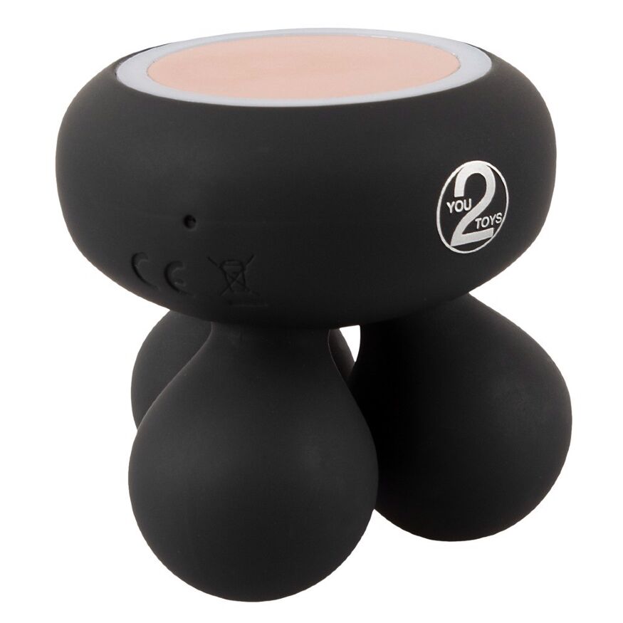 Мини-массажер с функцией подогрева, универсальный CUPA Warming Mini Massager черный