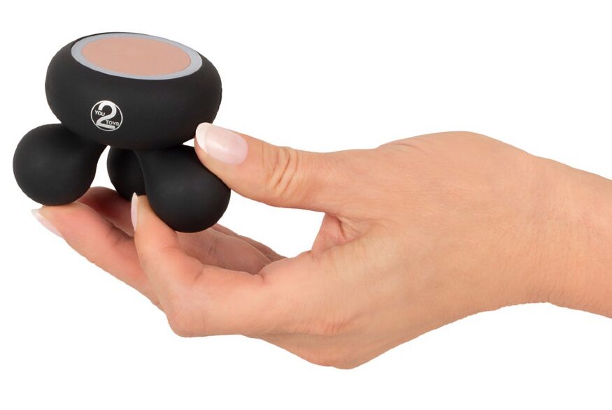 Мини-массажер с функцией подогрева, универсальный CUPA Warming Mini Massager черный