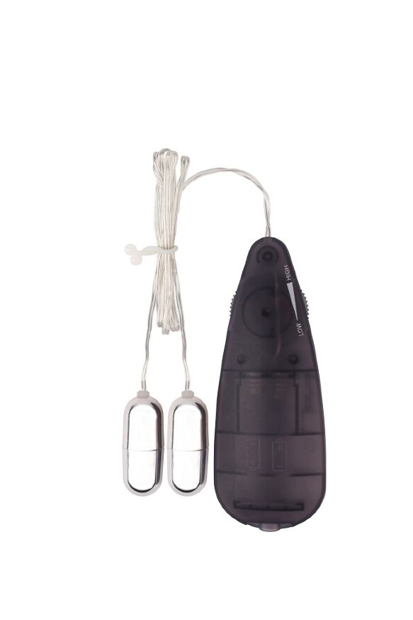 Вибропуля с пультом управления Chisa Double Play Bullets Vibrator Hi-Basic