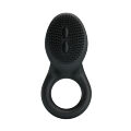 Ерекційне кільце з вигнутим відростком  Pretty Love Cobra Penis Ring Black
