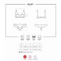 Комплект Obsessive 853-SET-3 2 pcs set red S/M