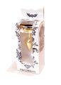 Анальна пробка - Jewellery Gold Heart Plug Black